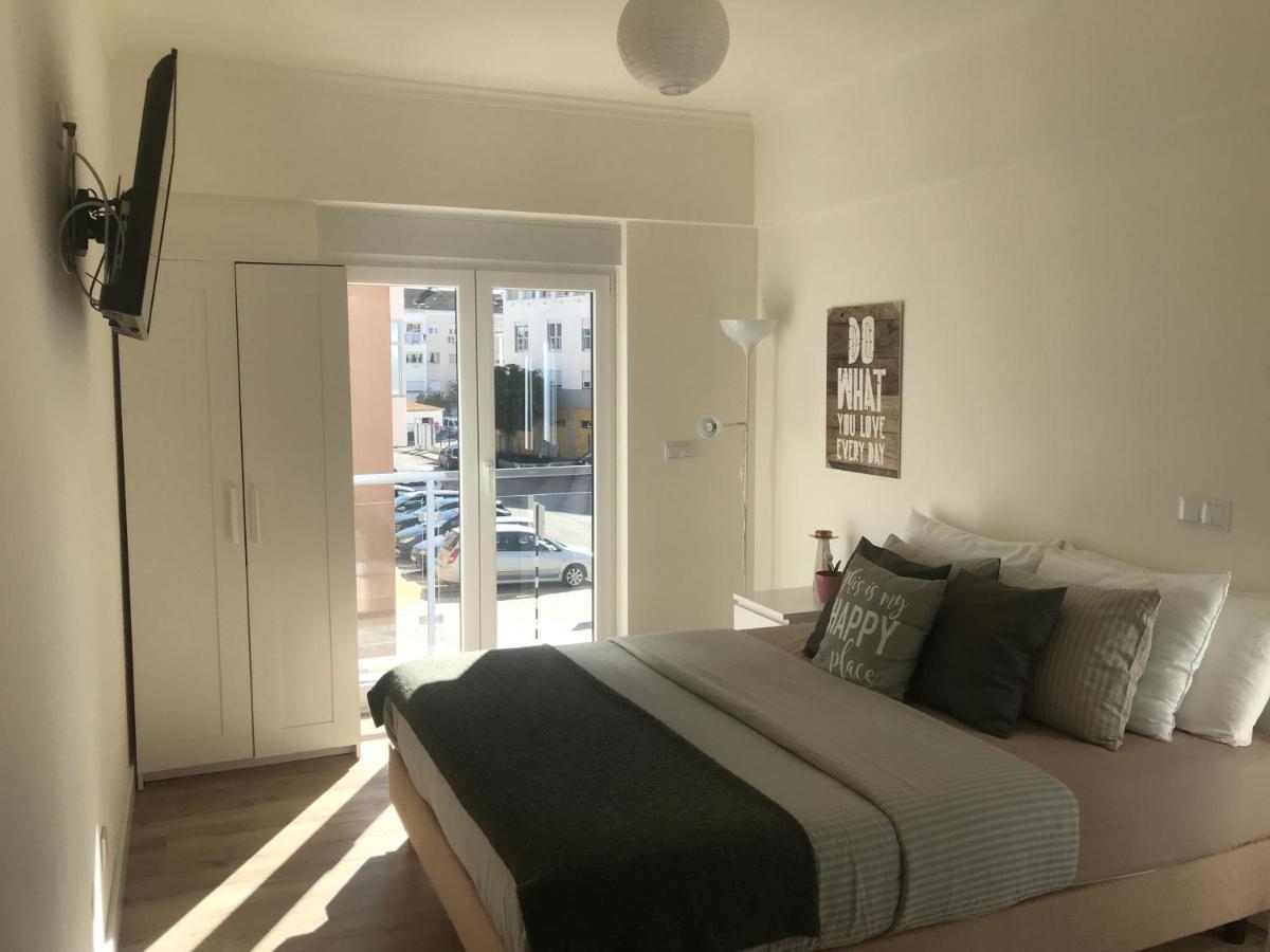 Modern Double Room With Private Balcony Montijo Εξωτερικό φωτογραφία